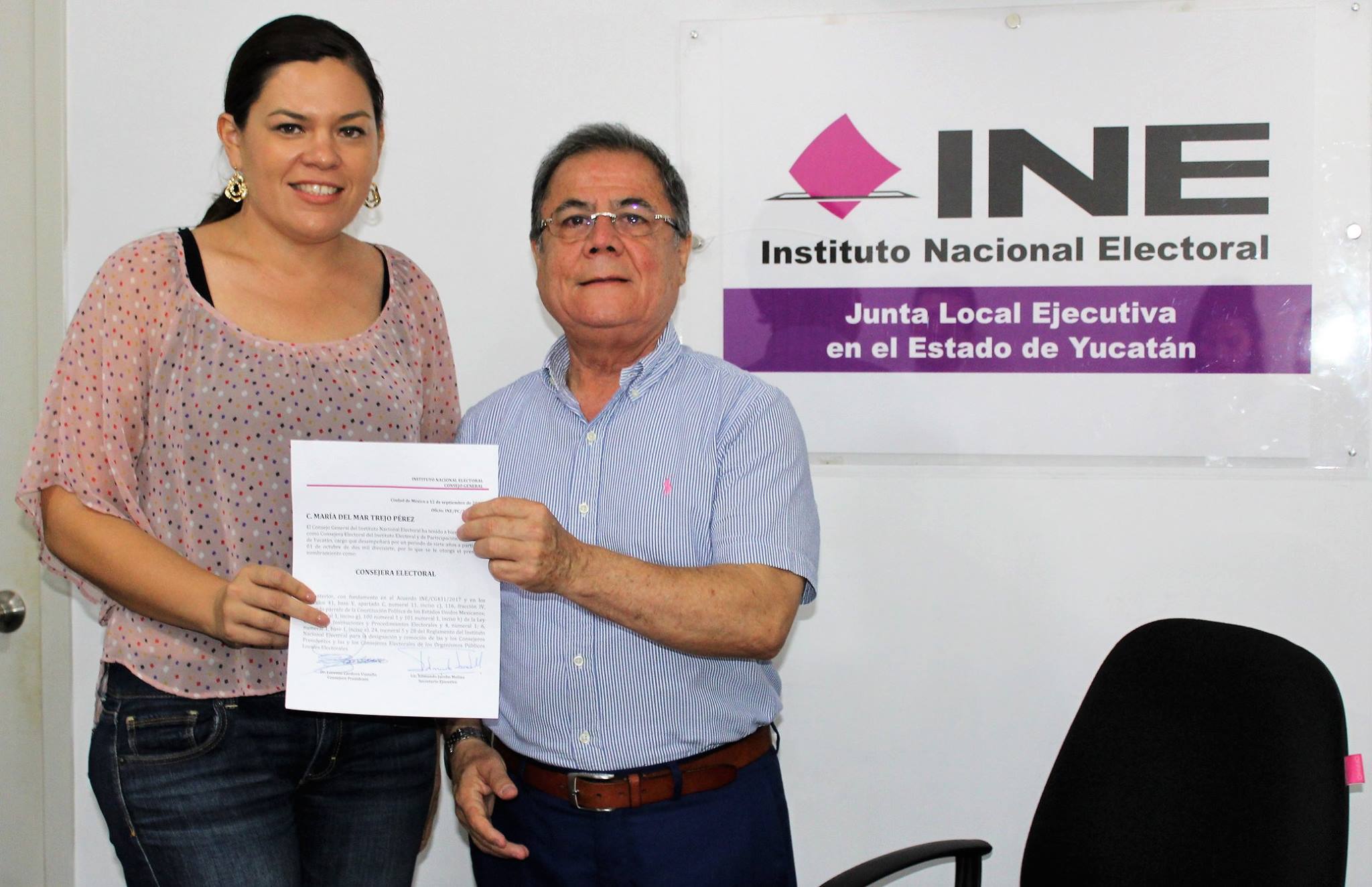 Entrega Ine Nombramiento De Consejeros Del Ople En Yucat N Central