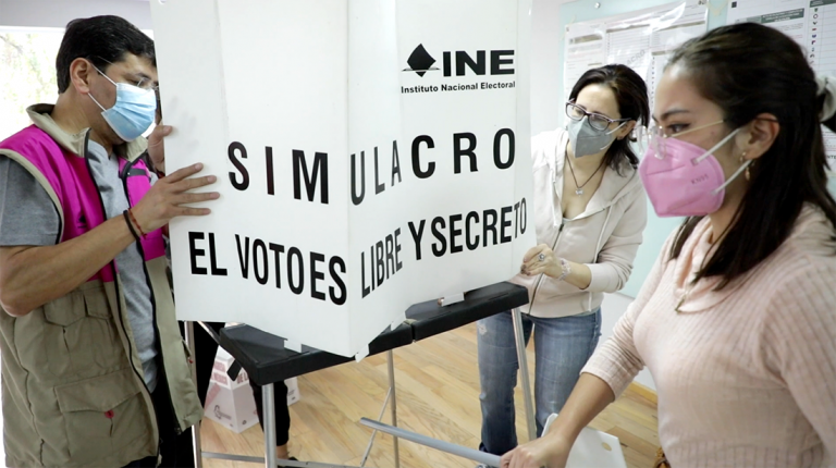 Conoce cómo son los Simulacros de votación para las Elecciones2021MX