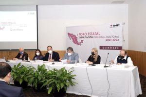 INE realiza el Foro Estatal sobre Distritación Electoral en Querétaro