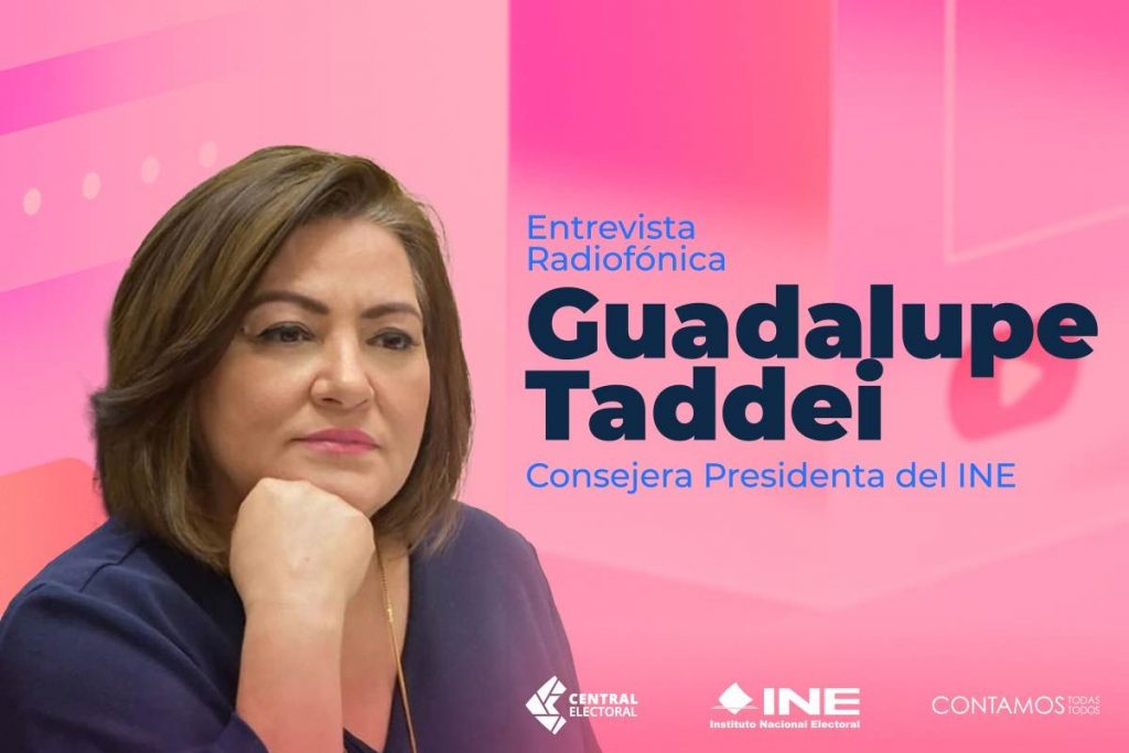 Lo Que Toca Al Ine Es Apegarse A La Ley Guadalupe Taddei Con Juan