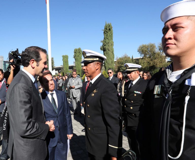 Ceremonia Cívica de Izamiento de la Bandera Nacional