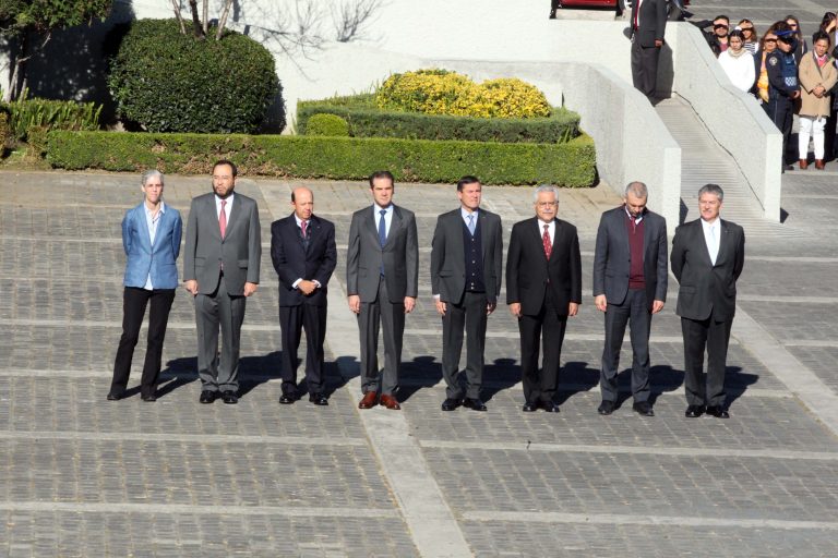 Ceremonia Cívica de Izamiento de la Bandera Nacional
