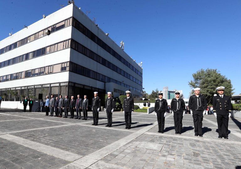 Ceremonia Cívica de Izamiento de la Bandera Nacional