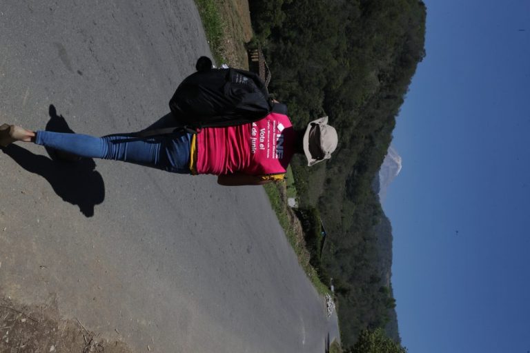 Trabajo de Capacitadores Electorales en Veracruz