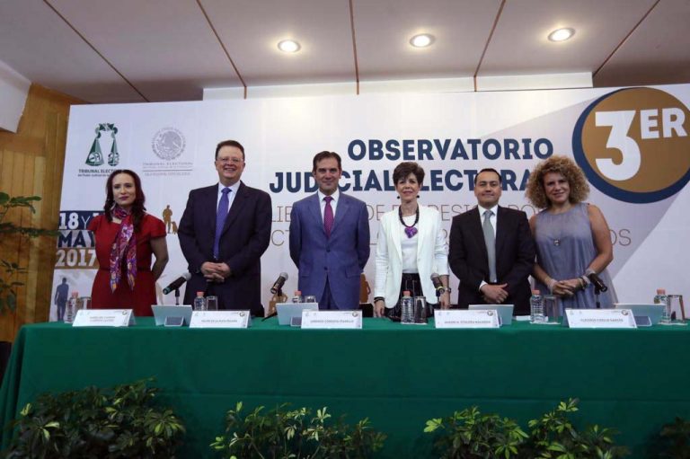 Inauguración del 3er Observatorio Judicial Electoral.