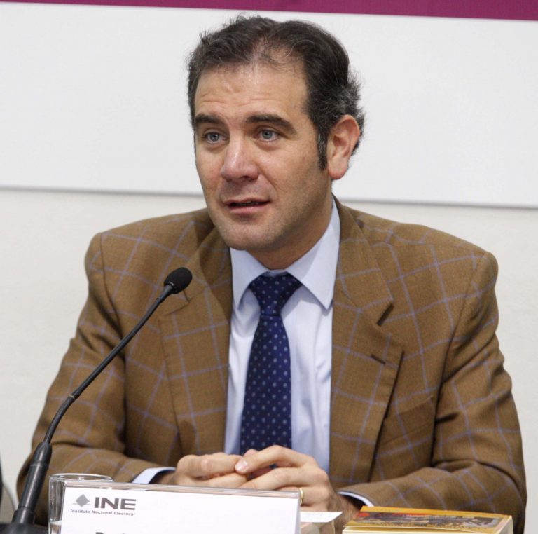 Lorenzo Córdova Vianello, Consejero Presidente del INE.