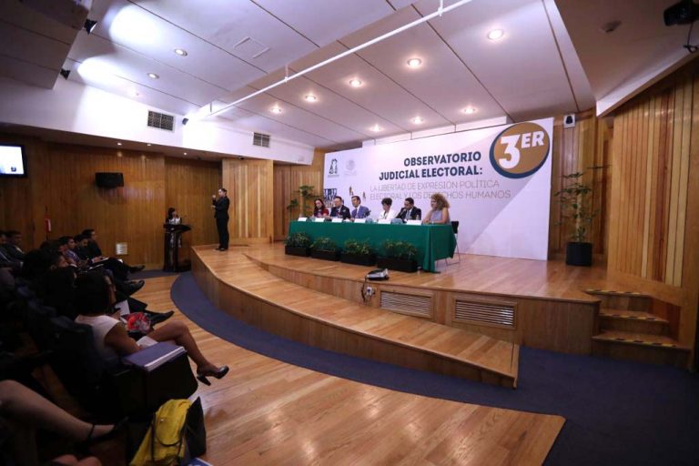 Inauguración del 3er Observatorio Judicial Electoral.