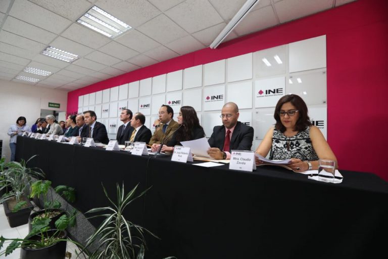 Conferencia de Prensa ofrecida por las Consejeras y los Consejeros del INE, con motivo de las Elecciones Locales que se efectuaron el domingo 4 de junio pasado.