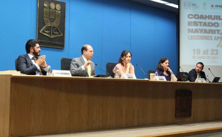 Mesa: Propaganda Electoral y Gubernamental  en la continuación del  Seminario Coahuila, Estado de México, Nayarit y Veracruz. Lecciones aprendidas de cara al 2018.