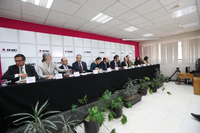 Conferencia de Prensa ofrecida por las Consejeras y los Consejeros del INE, con motivo de las Elecciones Locales que se efectuaron el domingo 4 de junio pasado.
