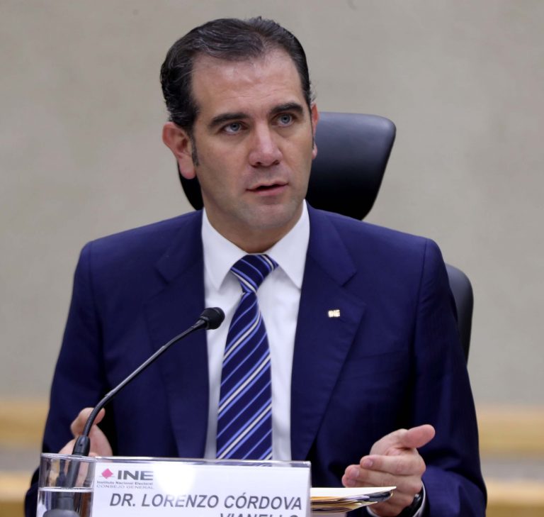 Lorenzo Córdova Vianello Consejero Presidente.