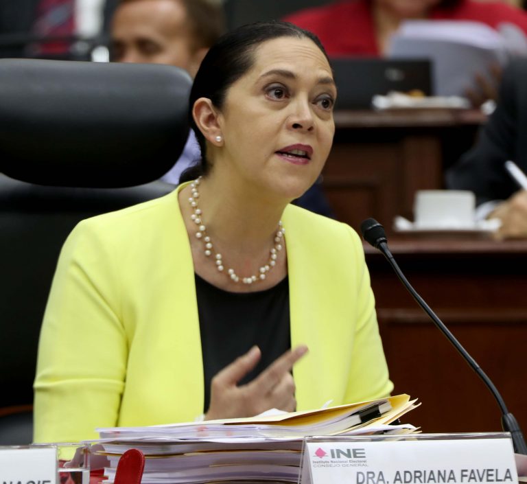 Adriana Favela Herrera, Consejera Electoral.