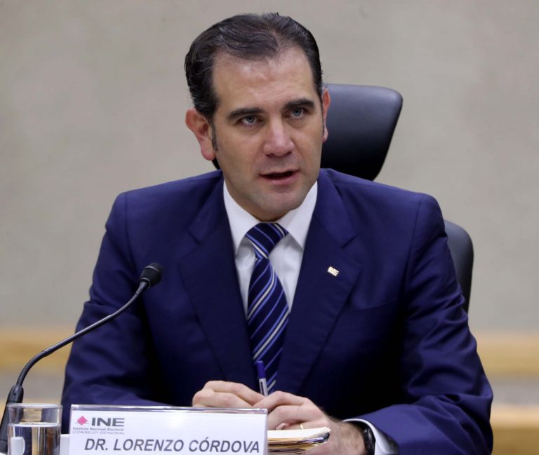 Lorenzo Córdova Vianello, Consejero Presidente del INE.