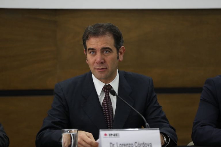 Lorenzo Córdova Vianello, Consejero Presidente del INE.