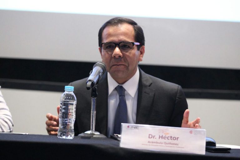 Dr. Héctor Arámbula Quiñones Director de Educación Cívica y Participación Ciudadana.