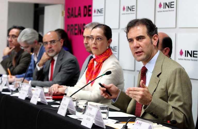 Conferencia de prensa ofrecida por las Consejeras y los Consejeros Electorales del INE.