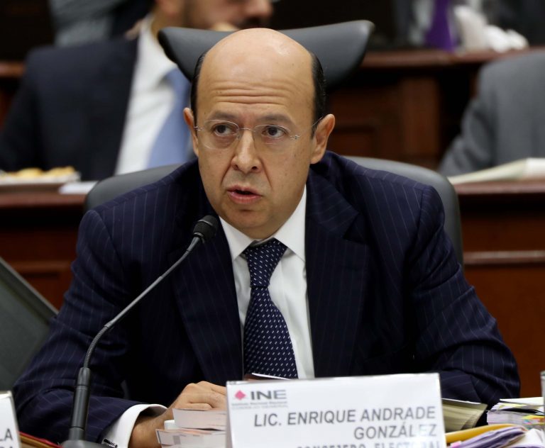 Enrique Andrade González Consejero Electoral.