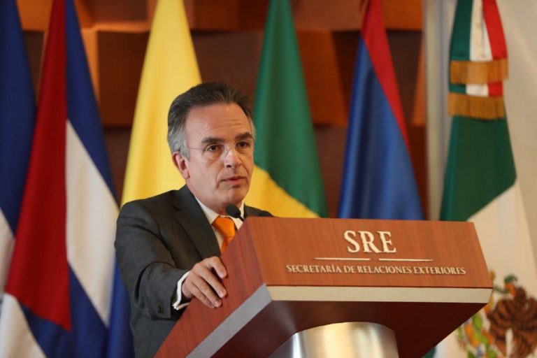 Miguel Ruíz Cabañas, Subsecretario de Asuntos Multilaterales y Derechos Humanos Secretaría de Relaciones Exteriores de México.