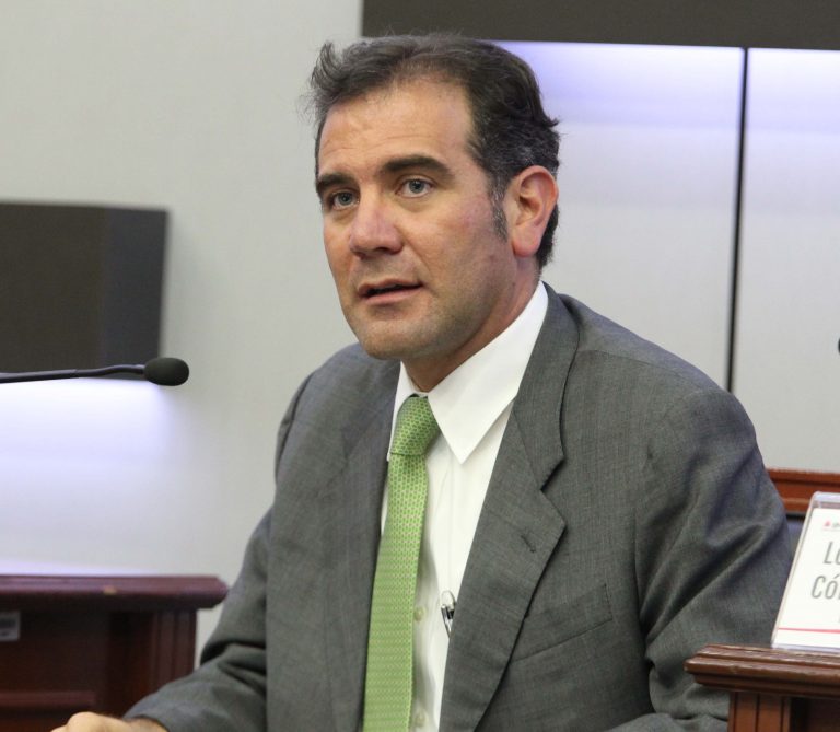 Lorenzo Cordova Vianello, Consejero Presidente del INE.