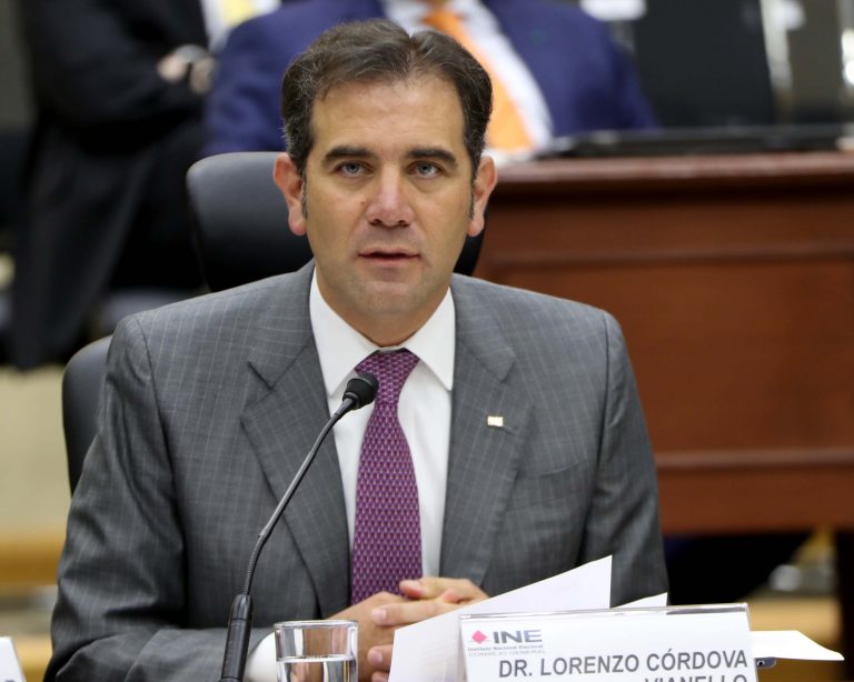 Lorenzo Córdova Vianello, Consejero Presidente del INE.