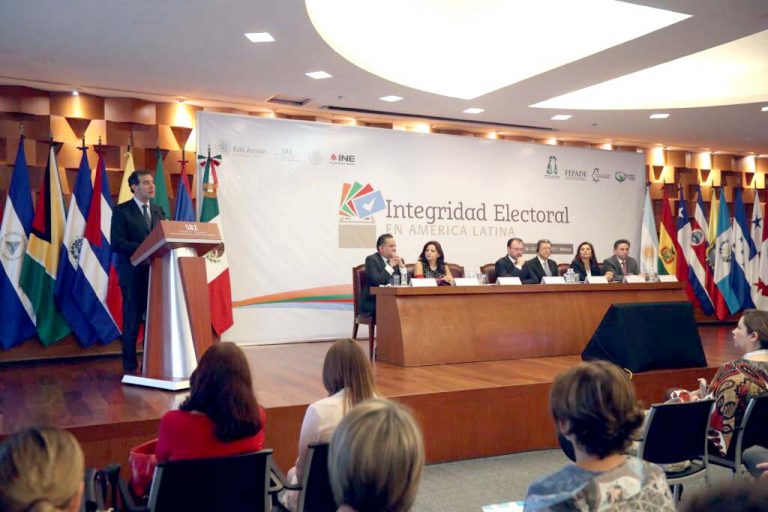 Inauguración  Conferencia Integridad Electoral en América Latina.
