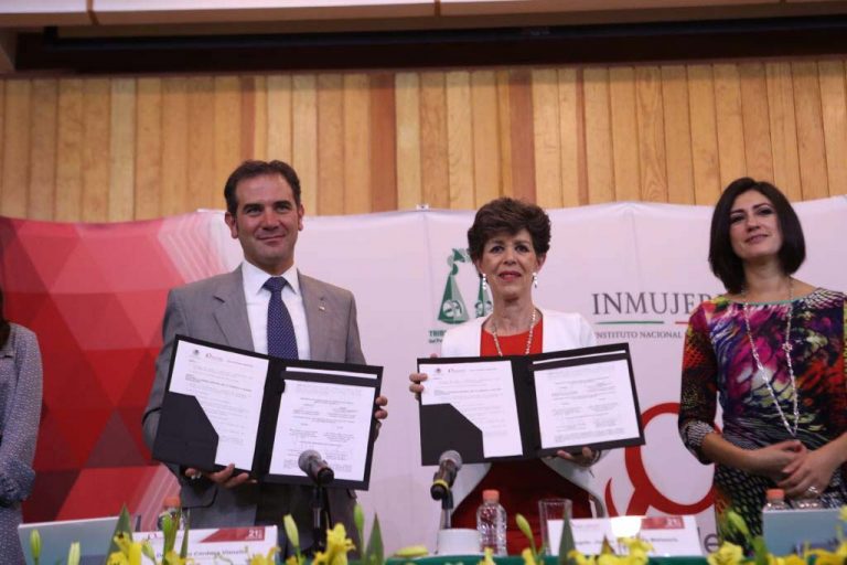 Entrega recepción por parte del  Tribunal Electoral del Poder Judicial de la Federación al Instituto Nacional Electoral, de la Presidencia del Observatorio de Participación Política de las Mujeres en México (OPPMM).