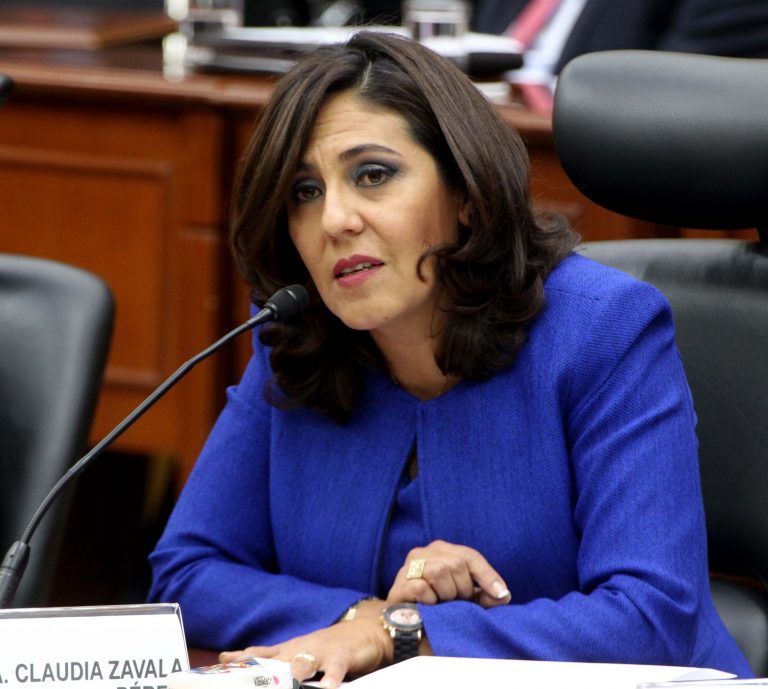 Claudia Zavala Pérez, Consejera Electoral.