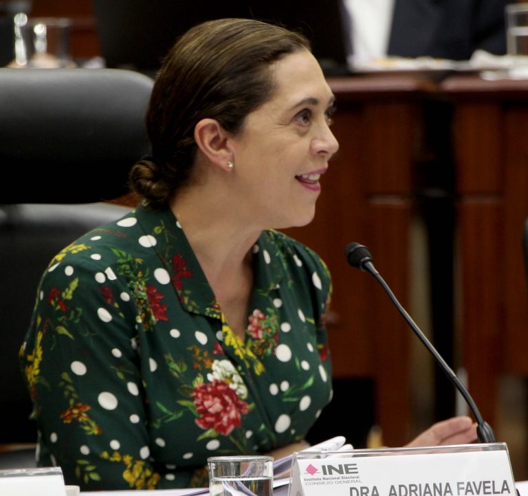 Adrinana Favela Herrera, Consejera Electoral.