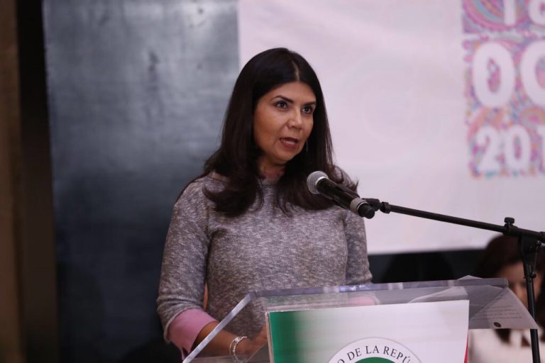 María del Pilar Ortega Martínez, Presidenta de la Comisión de  Justicia, Senado de la República.