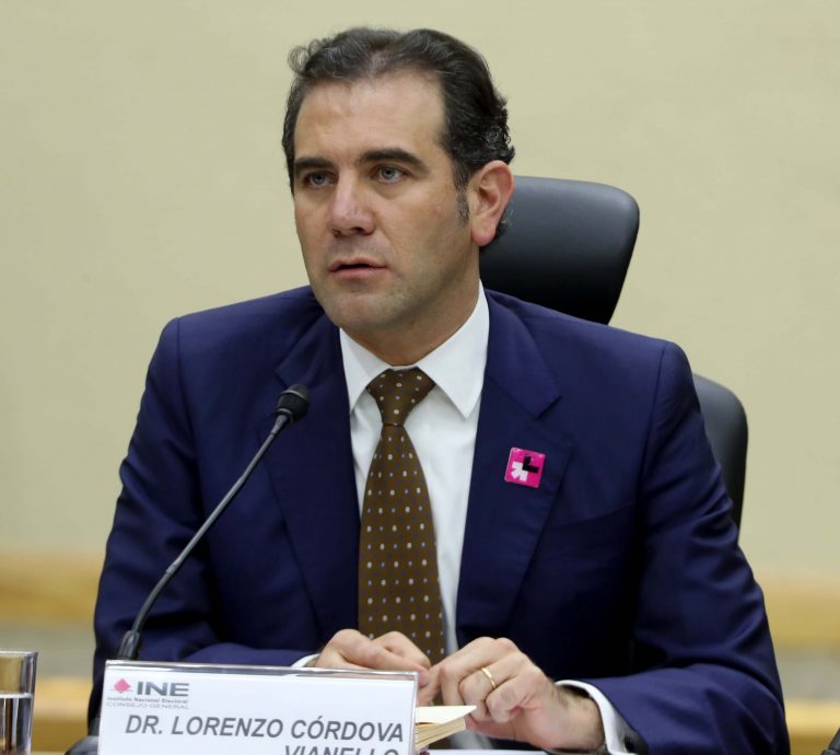 Lorenzo Córdova Vianello, Consejero Presidente.