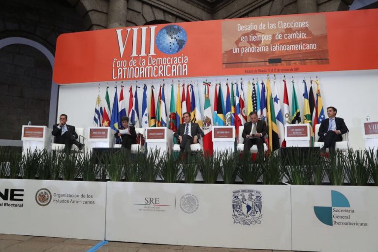 Clausura del VIII Foro de la Democracia Latinoamericana