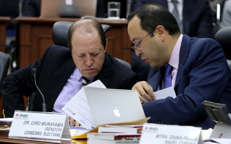 Marco Antonio Baños Martínez y Ciro Murayama Rendón, Consejeros Electorales.