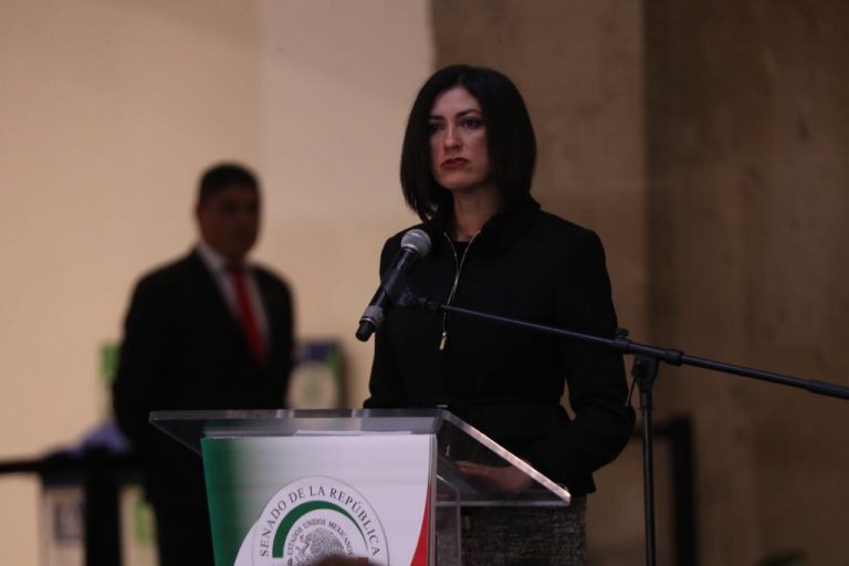 Lorena Cruz Sánchez, Presidenta del Instituto Nacional de las Mujeres.
