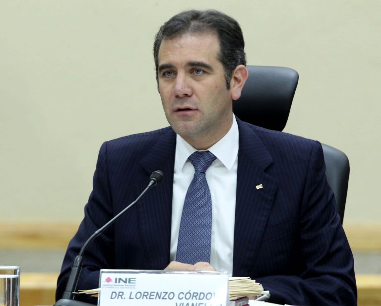 Lorenzo Córdova Vianello, Consejero Presidente del INE.