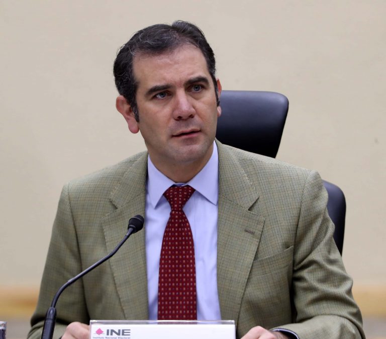 Lorenzo Córdova Vianello, Consejero Presidente del INE.