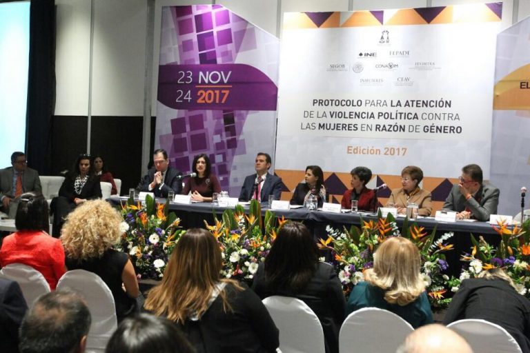 Protocolo para la atención de la violencia política contra las mujeres en razón de género.