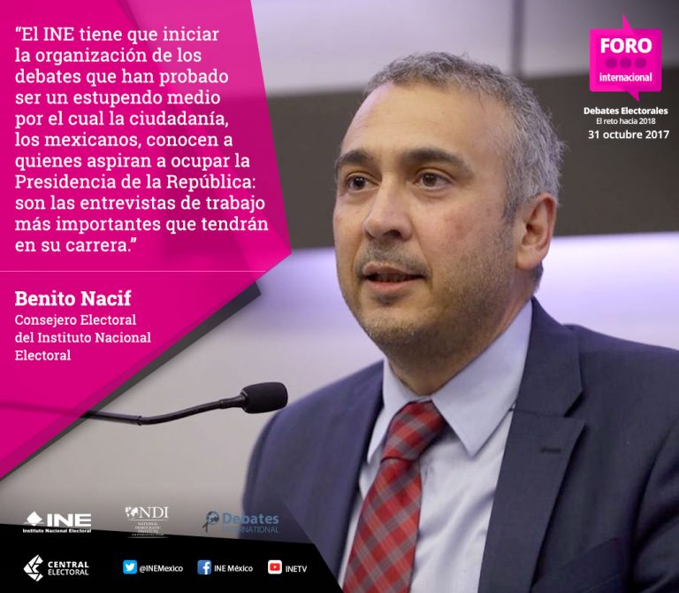 Benito Nacif, Consejero Electoral