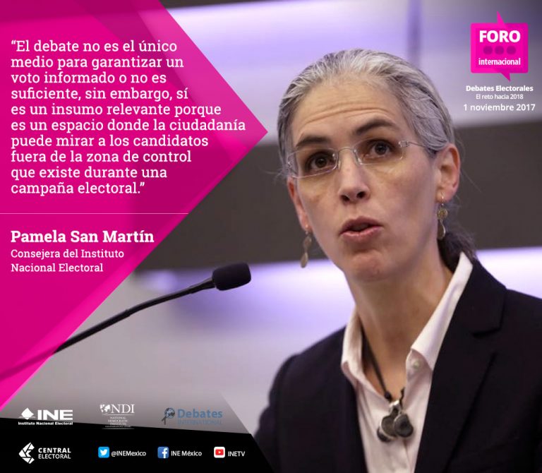 Pamela San Martín, Consejera Electoral