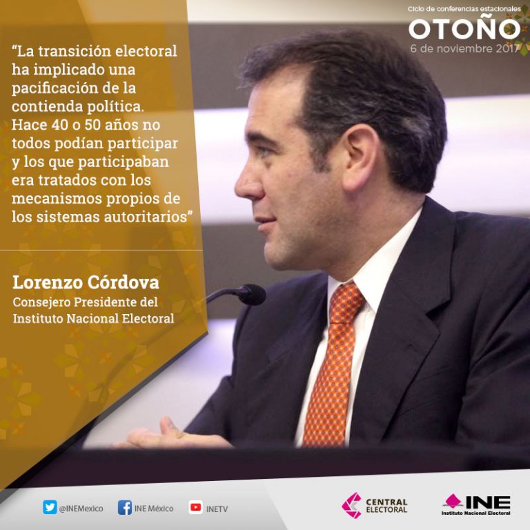 Lorenzo Córdova, Consejero Presidente