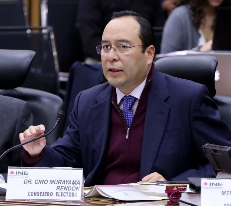 Ciro Murayama Rendón, Consejero Electoral.