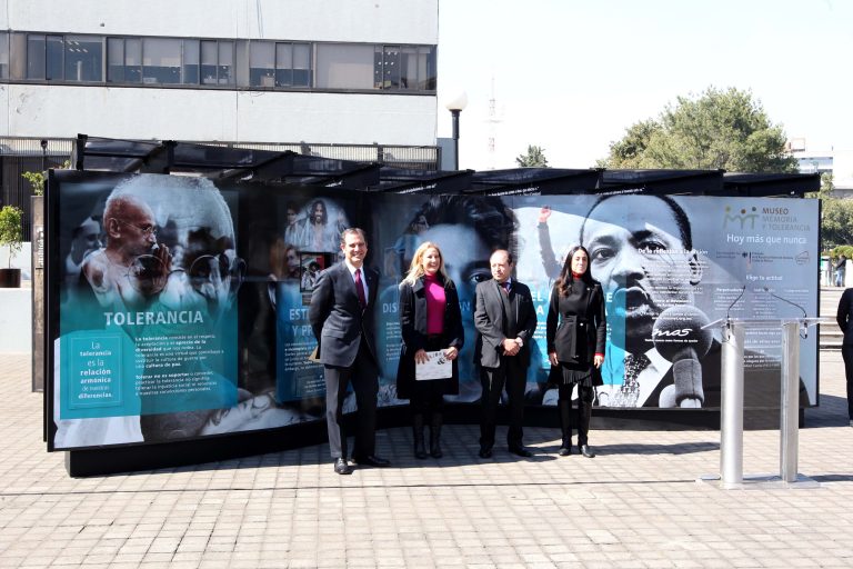 Inauguración de la Exposición del Túnel "Memoria y Tolerancia".