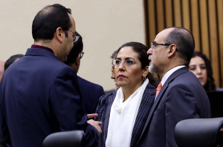 Ciro Murayama Rendón, Claudia Zavala Pérez y Jaime Rivera Velázquez Consejera y Consejeros Electorales.