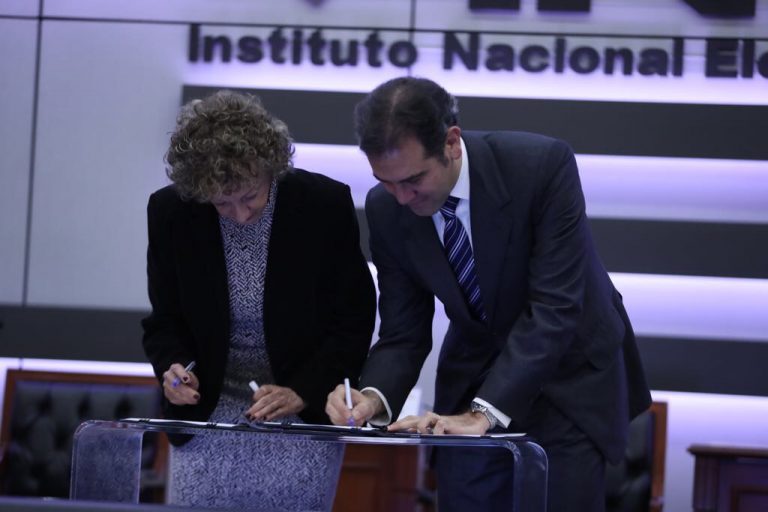 Firma de la Carta de Intención entre el Instituto Nacional Electoral y el Comité de Participación Ciudadana del Sistema Nacional Anticorrupción.