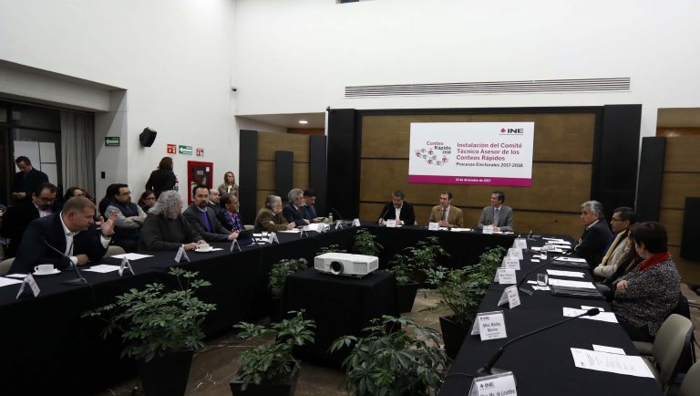 Instalación del Comité Técnico Asesor del Conteo Rápido.