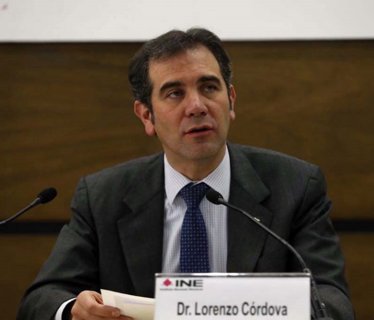 Lorenzo Córdova Vianello, Consejero Presidente del INE.
