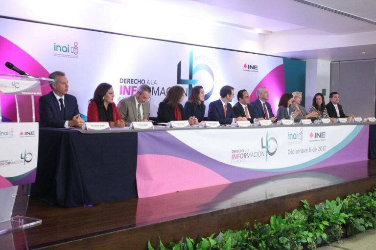 Inauguración del foro "A 40 años del reconocimiento del Derecho de acceso a la Información".