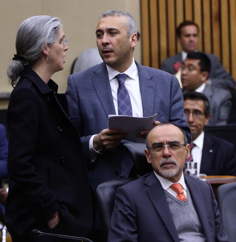 Pamela San Martín Ríos y Valles, Benito Nacif Hernández y Jaime Rivera Velázquez, Consejera y Consejeros Electorales.