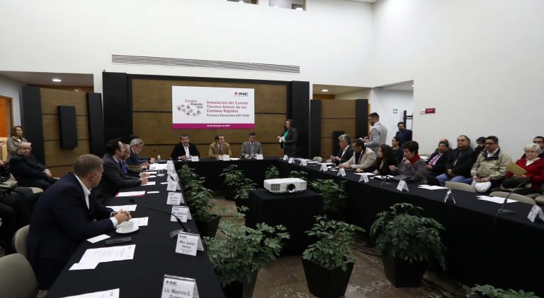 Instalación del Comité Técnico Asesor del Conteo Rápido.