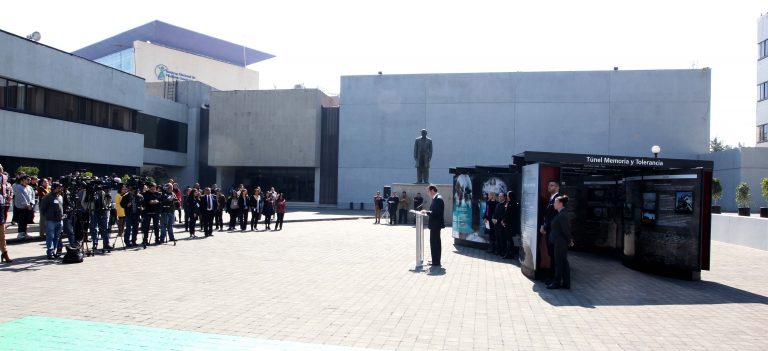 Inauguración de la Exposición del Túnel "Memoria y Tolerancia".
