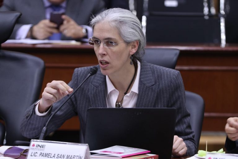 Pamela San Martín Ríos y Valles, Consejera Electoral.
